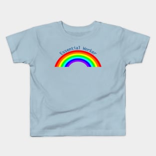 Essential Worker Rainbow Kids T-Shirt